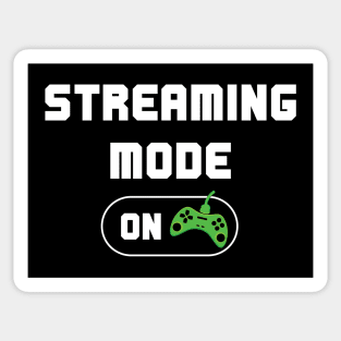 Streaming Mode On Sticker